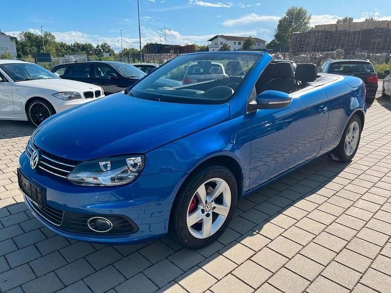 Blau Gebraucht 2011 VW Eos Basis Cabrio | 6.000 € (Superpreis) - Bild 1/4