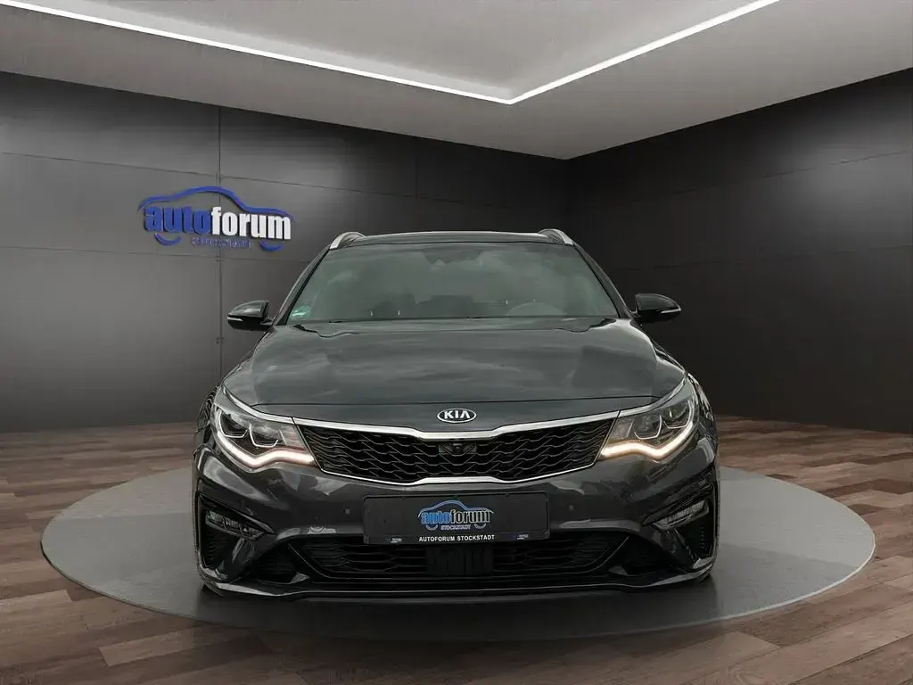 Gebraucht Kia Optima GT-Line 136 PS (100 kW) 2019 Grau Kombi