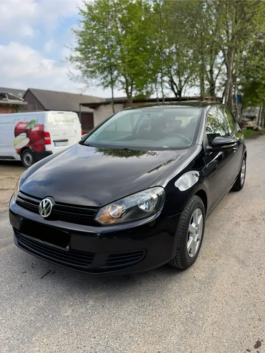 Usata VW Golf VI 80 CV (58 kW) 2009 Nero Utilitaria