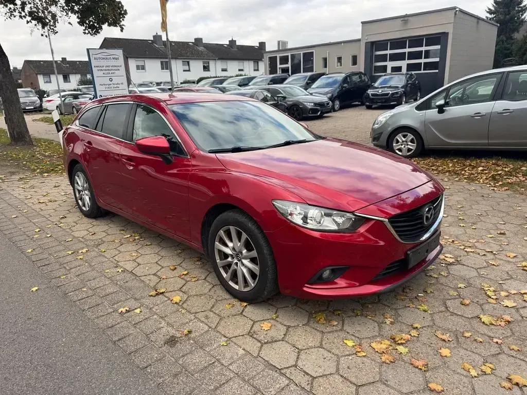 Usata Mazda 6 150 CV (110 kW) 2016 Rosso Station wagon