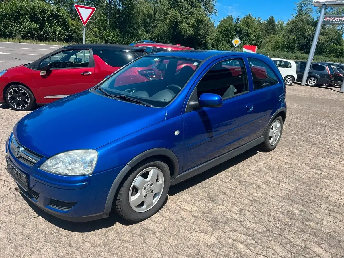 Gebraucht Opel Corsa 80 PS (58 kW) 2005 Blau Kleinwagen