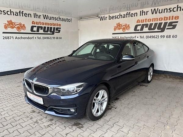 Blau Gebraucht 2017 BMW 320 Gran Turismo Advantage Limousine | 12.900 € (Etwas zu teuer) - Bild 1/4