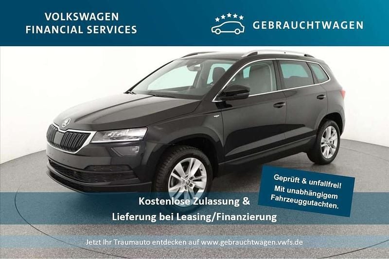 Blackmagic perleffekt Gebraucht 2021 Skoda Karoq Ambition SUV | 25.050 € (Superpreis) - Bild 1/4