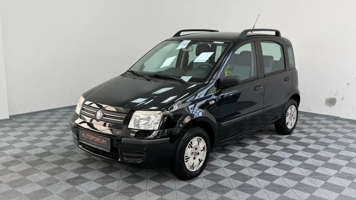 Gebraucht Fiat Panda Dynamic 60 PS (44 kW) 2009 Schwarz Kleinwagen