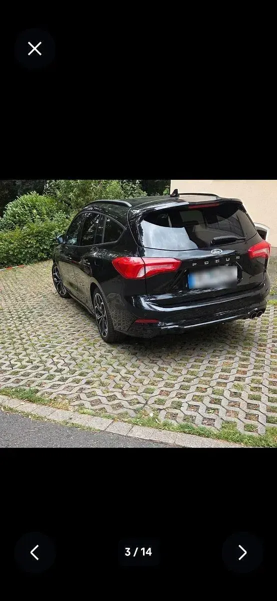 Gebraucht Ford Focus ST-Line X 120 PS (88 kW) 2021 Schwarz Kombi