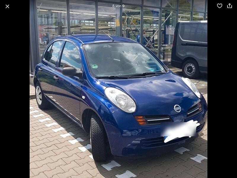 Blau Gebraucht 2004 Nissan Micra Acenta Limousine | 1.650 € (Etwas zu teuer) - Bild 1/4