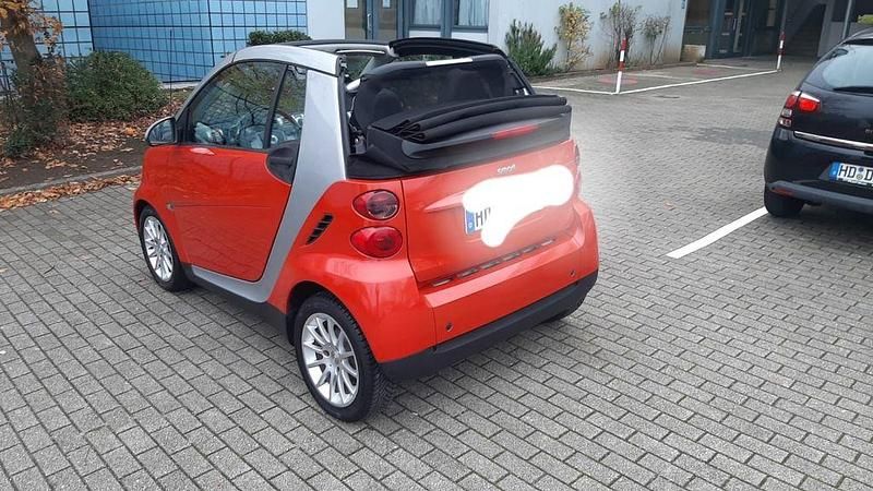 Rot Gebraucht 2008 Smart ForTwo Cabrio Cabrio | 4.000 € (Guter Preis) - Bild 1/4