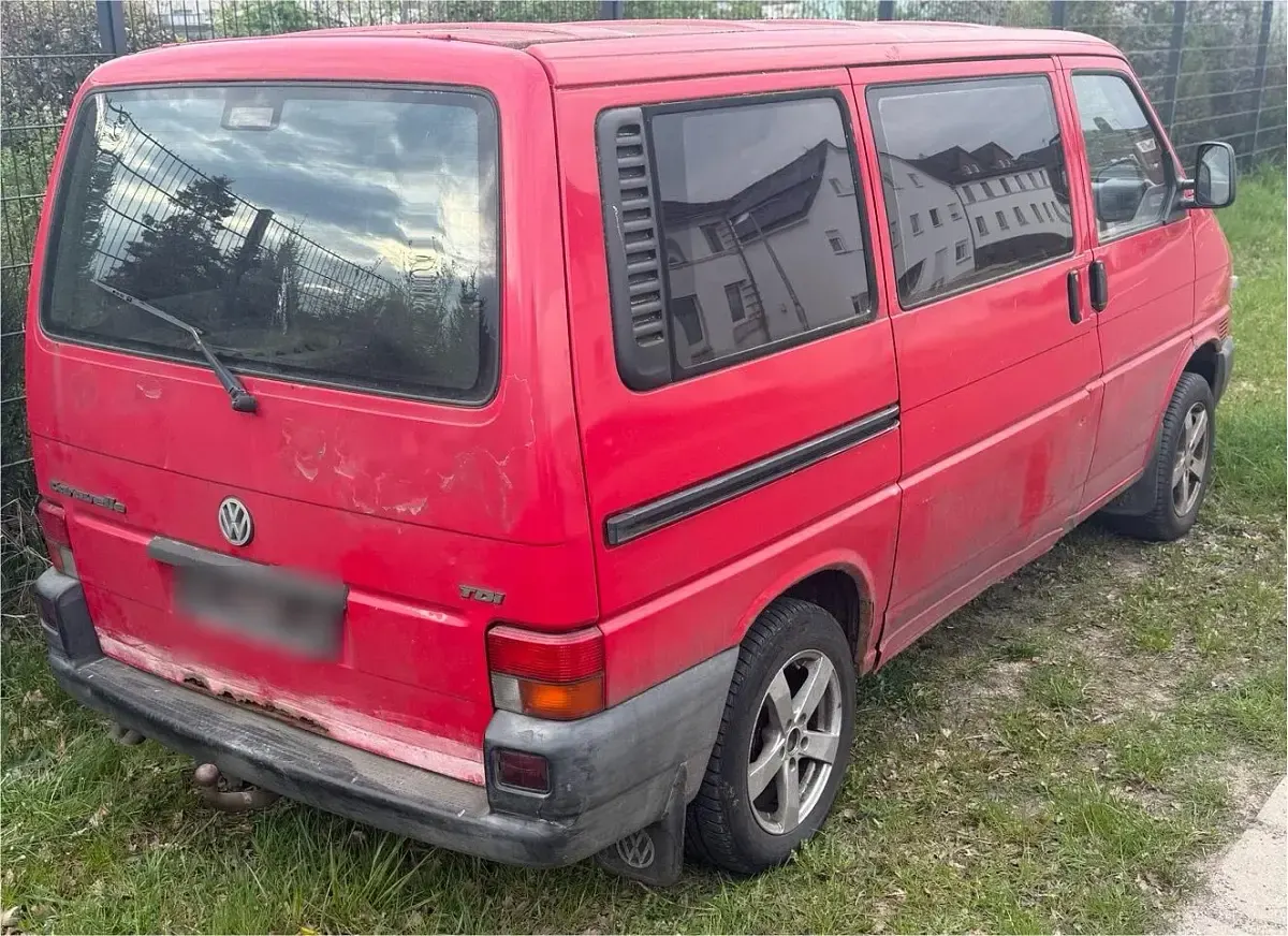 Brugt VW T4 102 HK (75 kW) 2000 Rød Van