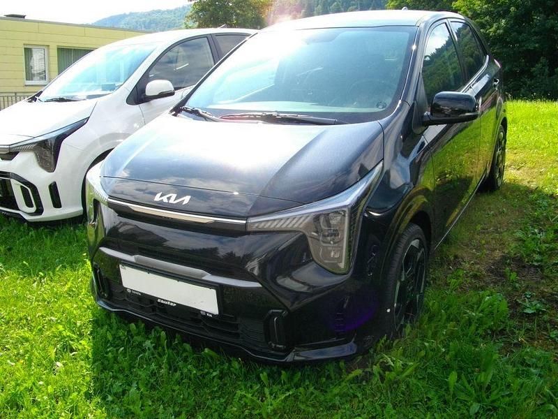 Auroraschwarz metallic Neu 2025 Kia Picanto Launch Edition Kleinwagen | 20.790 € (Fairer Preis) - Bild 1/4