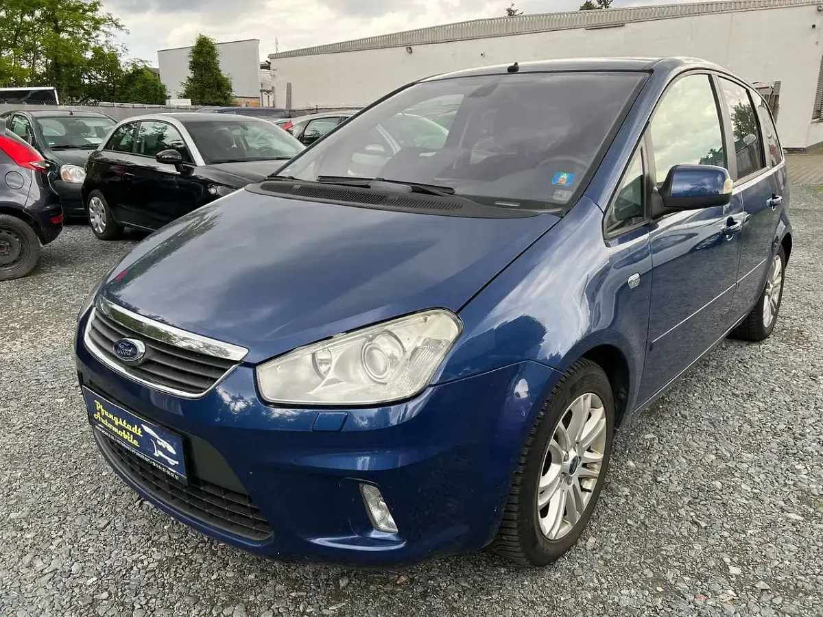 Gebraucht Ford C-MAX Ghia 136 PS (100 kW) 2009 Burmablau Van / Kleinbus