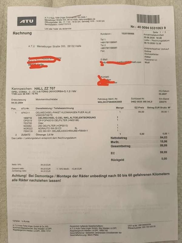 Gebraucht Opel Corsa 75 PS (55 kW) 2004 Schwarz Limousine