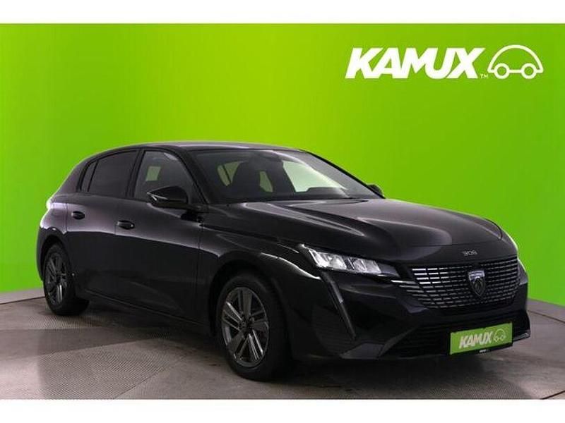 Schwarz Gebraucht 2024 Peugeot 308 Allure Limousine | 17.980 € (Superpreis) - Bild 1/3