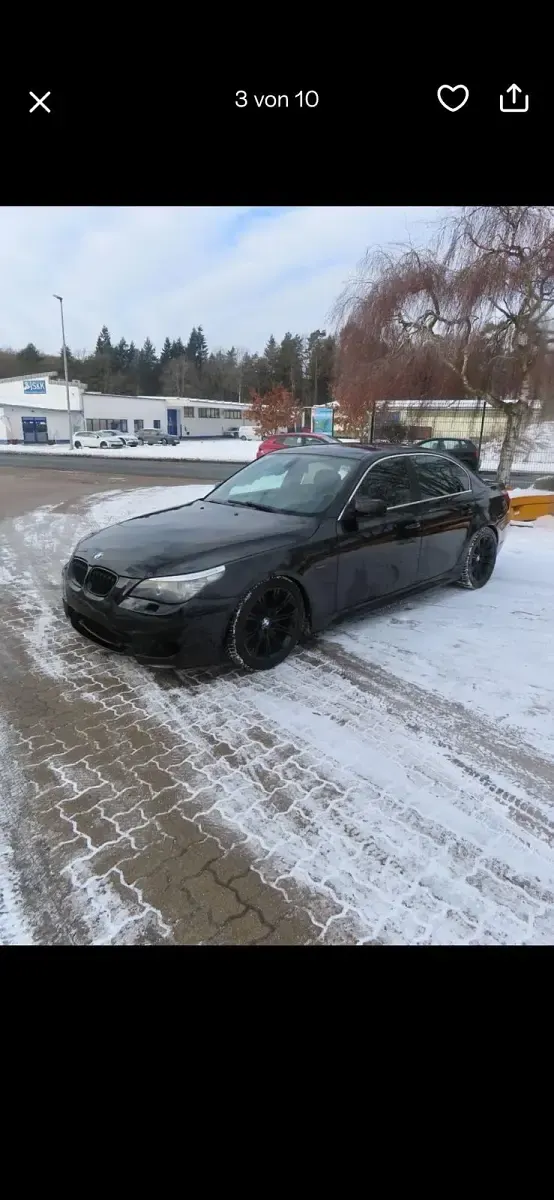 Gebraucht BMW 525 M Sport 197 PS (144 kW) 2009 Schwarz Limousine