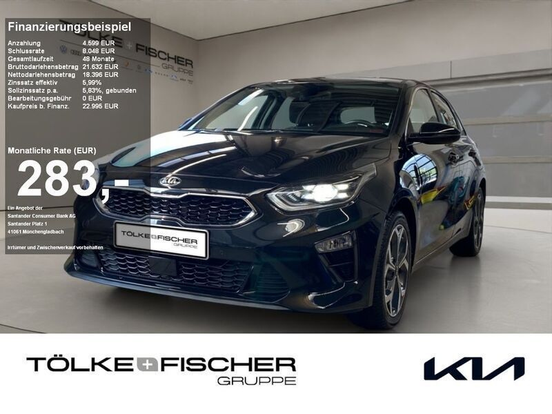 Schwarz Gebraucht 2021 Kia Ceed Spirit Limousine | 20.998 € (Fairer Preis) - Bild 1/4
