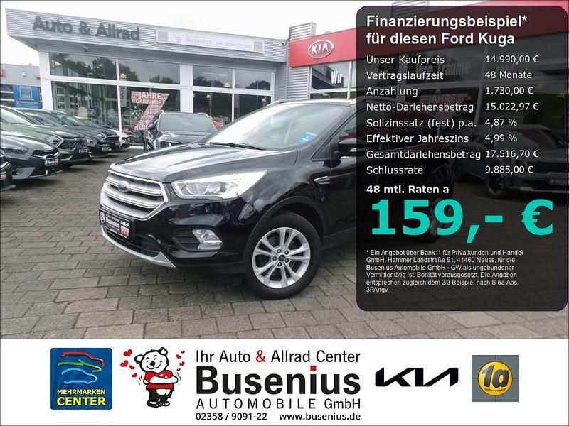 Schwarz Gebraucht 2019 Ford Kuga Titanium SUV | 14.990 € (Superpreis) - Bild 1/4