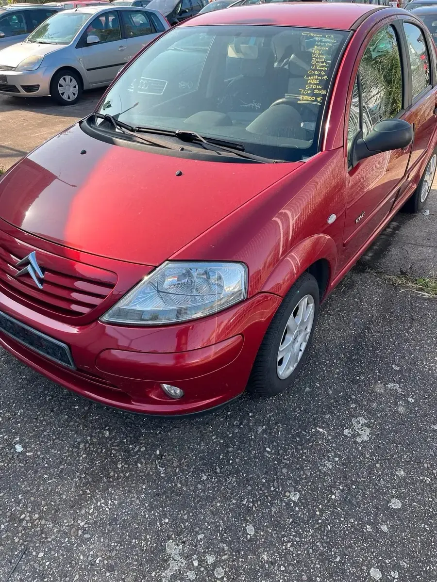 Gebraucht Citroën C3 75 PS (55 kW) 2006 Rot Kleinwagen