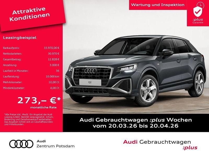 Gebraucht Audi Q2 S-Line 150 PS (110 kW) 2025 Daytonagrau perleffekt SUV