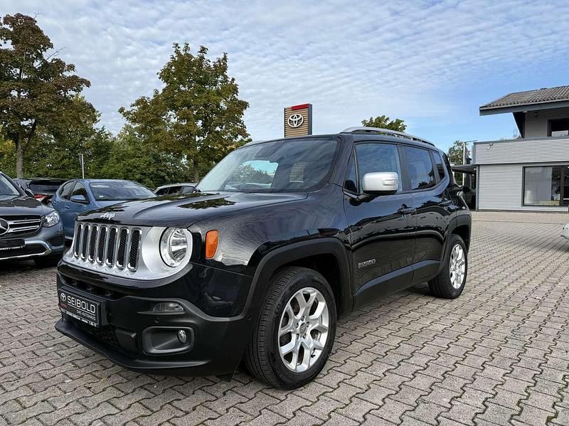 Carbon black metallic Gebraucht 2017 Jeep Renegade Limited SUV | 12.690 € (Fairer Preis) - Bild 1/4