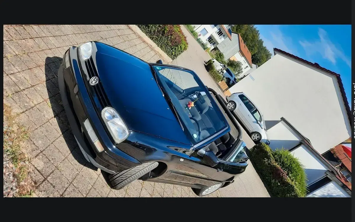 Gebraucht VW Golf 101 PS (74 kW) 1997 Schwarz Cabrio