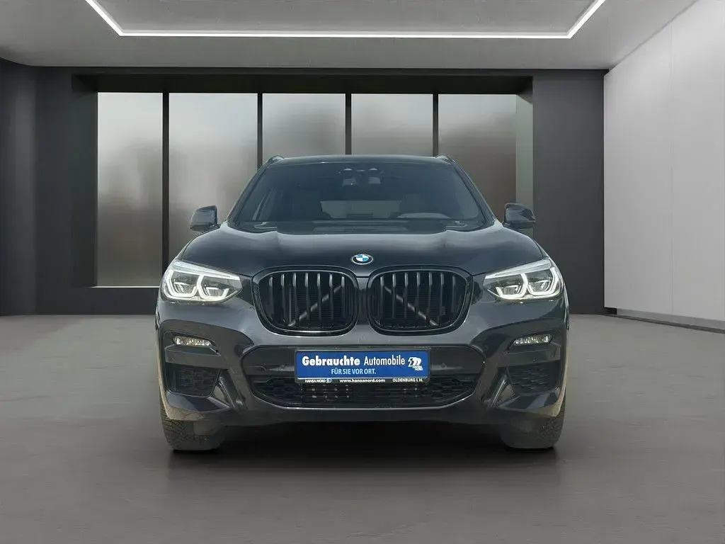 Gebraucht BMW X3 M Sport 190 PS (139 kW) 2021 Schwarz / carbonschwarz (metallic) SUV