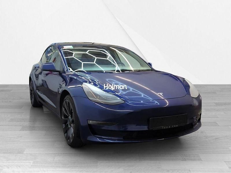 Gebraucht Tesla Model 3 Performance 377 kW (513 PS) 2021 Blau Limousine