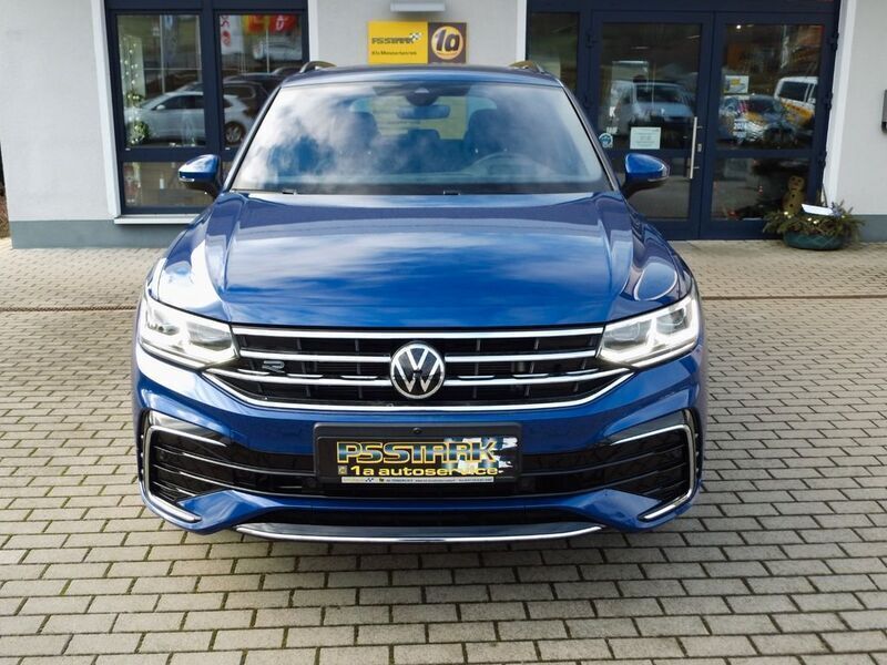 Lapiz blue metallic Gebraucht 2021 VW Tiguan R-line SUV | 39.900 € (Etwas zu teuer) - Bild 1/4