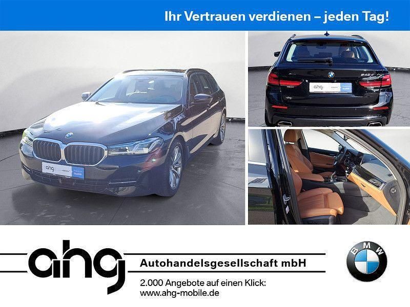 Schwarz Gebraucht 2022 BMW 540 Sport Line Kombi | 41.750 € (Superpreis) - Bild 1/4