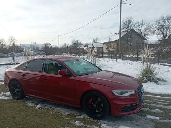 Rot Gebraucht 2014 Audi A6 Sport Limousine | 22.999 € - Bild 1/4