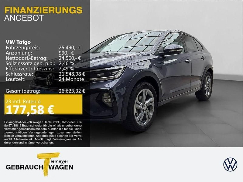 Grau Gebraucht 2024 VW Taigo IQ Drive SUV | 25.490 € (Teuer) - Bild 1/4