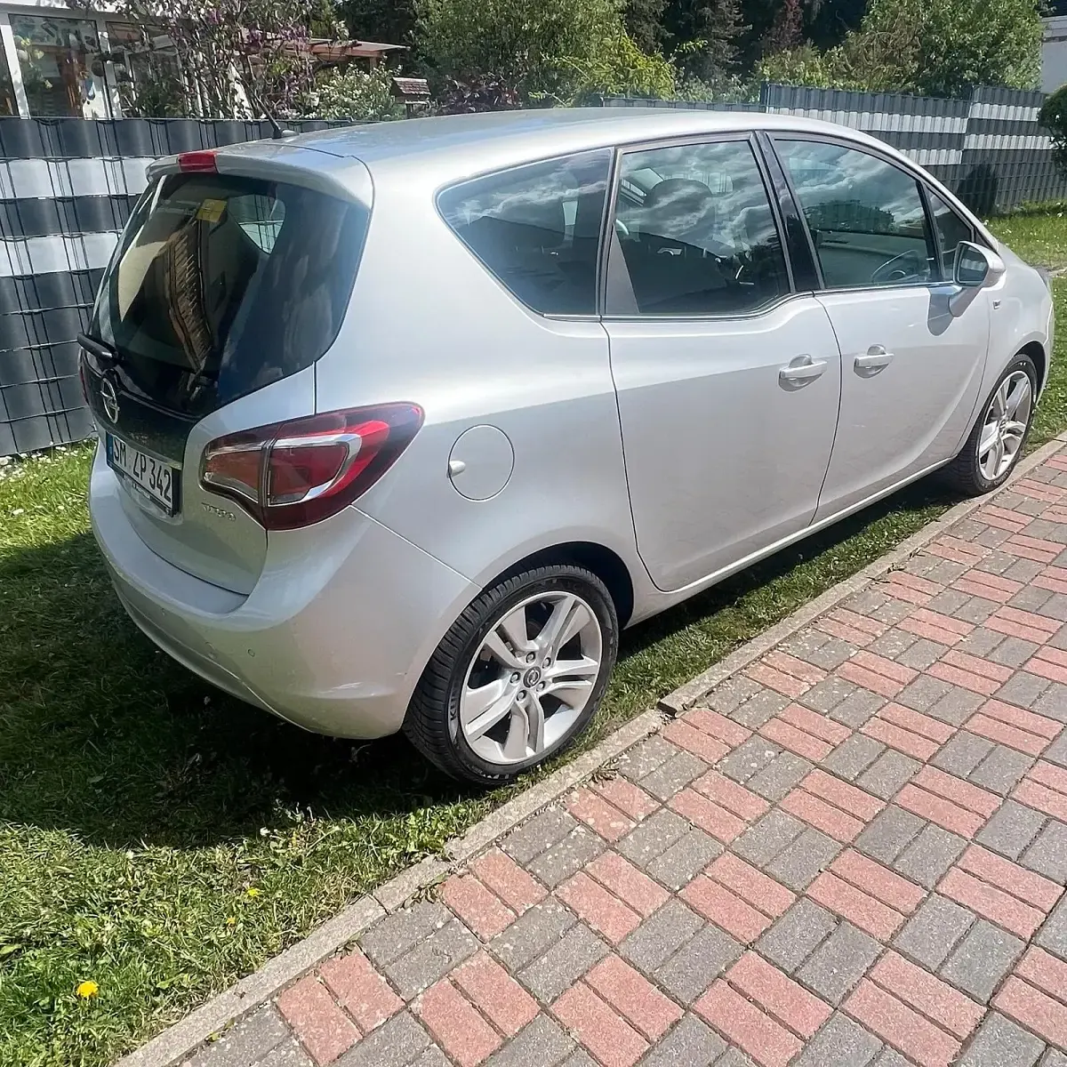 Brugt Opel Meriva 120 HK (88 kW) 2014 Sølv MPV