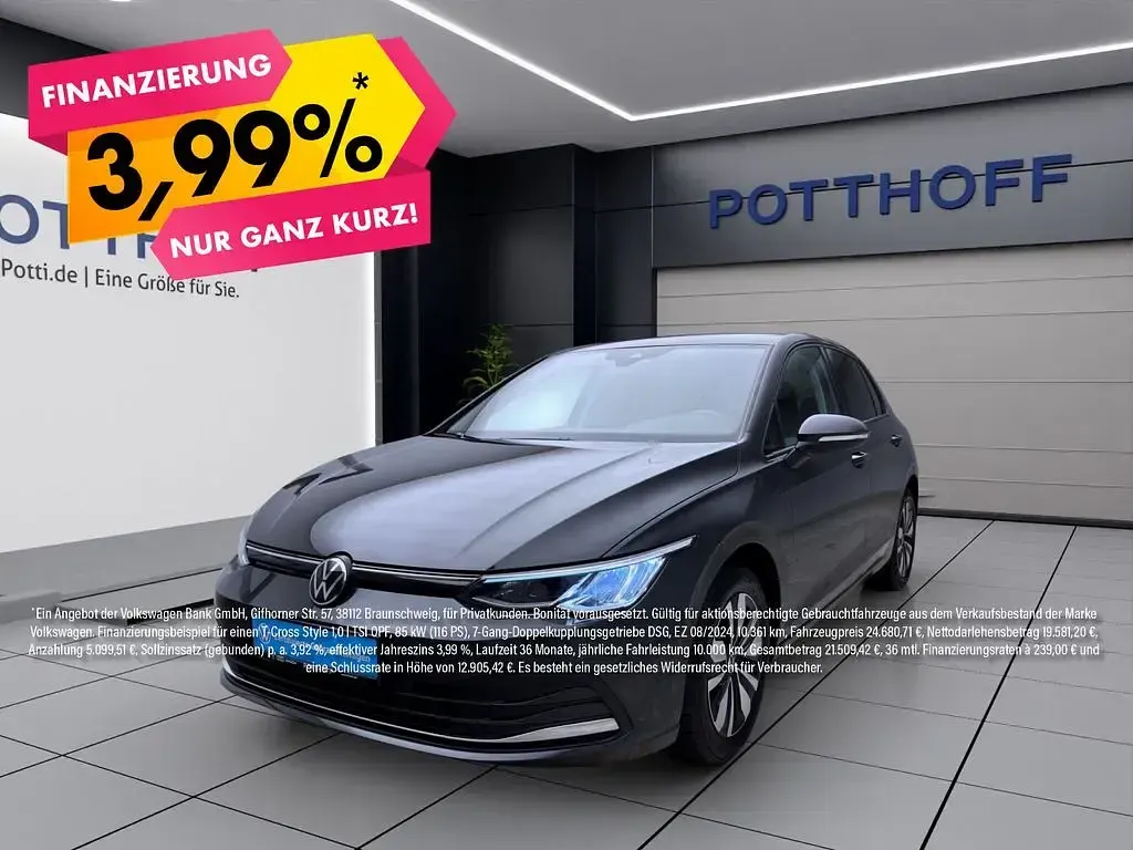 Occasion VW Golf VIII Move 110 ch (80 kW) 2024 Berline