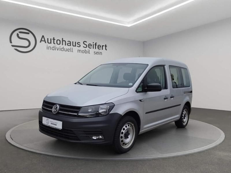 Gebraucht VW Caddy Basis 131 PS (96 kW) 2019 Silber Van / Kleinbus