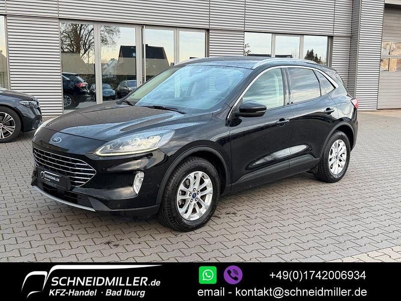 Schwarz Gebraucht 2021 Ford Kuga Titanium X SUV | 16.660 € (Superpreis) - Bild 1/4