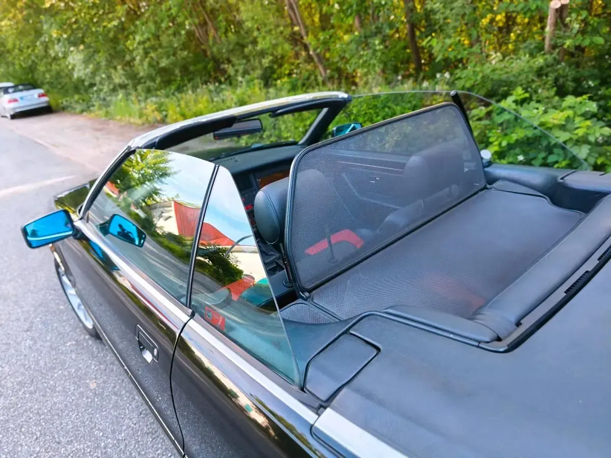 Gebraucht Audi Cabriolet 90 PS (66 kW) 1996 Schwarz Cabrio