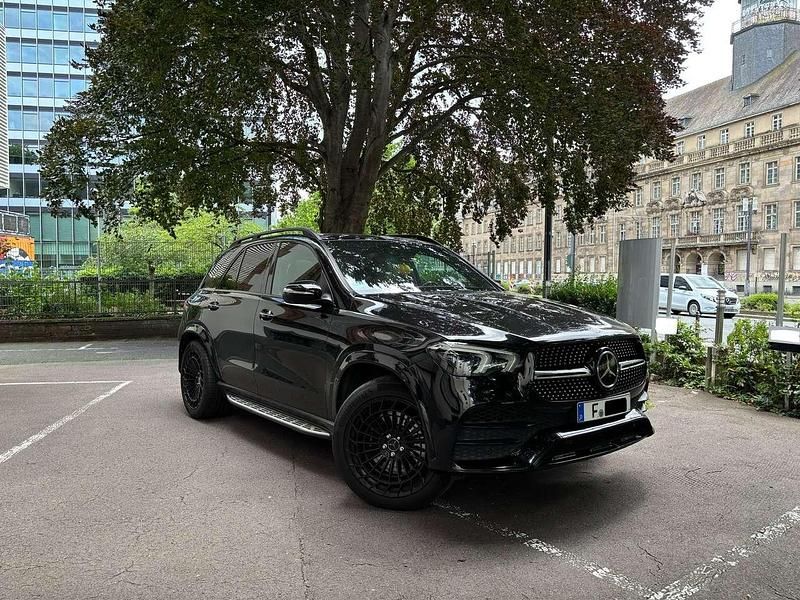 Schwarz Gebraucht 2019 Mercedes GLE400 AMG line SUV | 50.500 € (Superpreis) - Bild 1/4