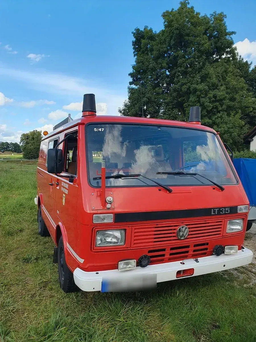 Gebraucht VW LT 75 PS (55 kW) 1991 Rot Van / Kleinbus