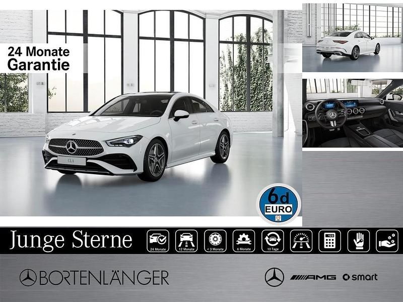 Weiß Gebraucht 2024 Mercedes CLA180 Premium Limousine | 37.889 € (Etwas zu teuer) - Bild 1/4