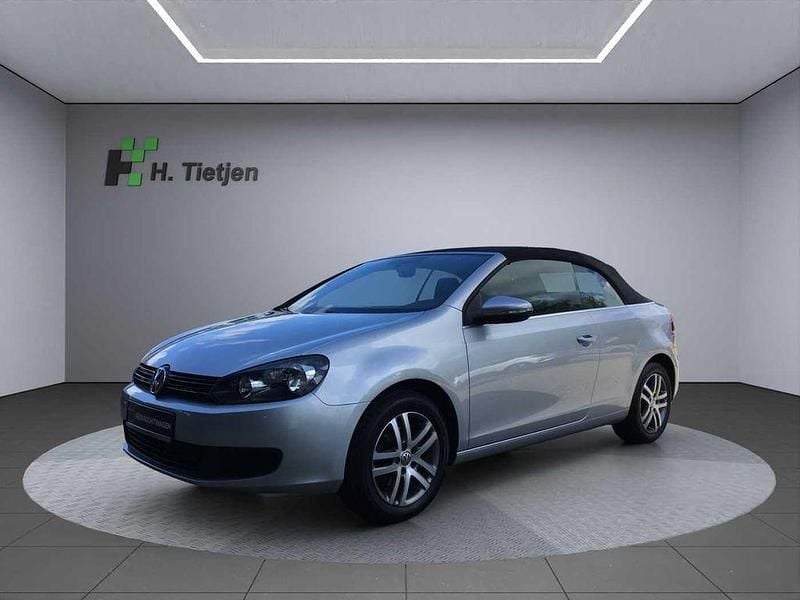 Silber Gebraucht 2014 VW Golf Cabriolet Cabrio | 8.990 € (Fairer Preis) - Bild 1/4