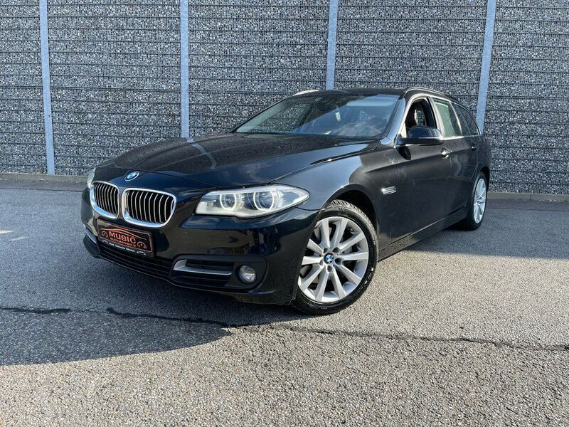 Schwarz metallic Gebraucht 2015 BMW 530 Sport Line Kombi | 19.450 € (Fairer Preis) - Bild 1/4