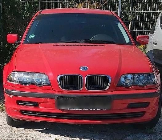 Rot Gebraucht 2000 BMW 316 Limousine | 1.750 € (Superpreis) - Bild 1/4