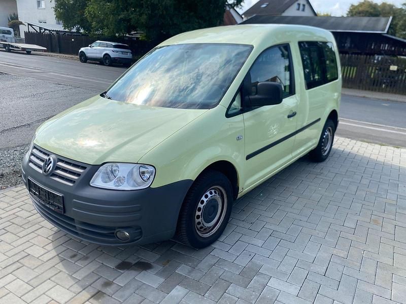 Gelb Gebraucht 2006 VW Caddy Van / Kleinbus | 1.650 € (Superpreis) - Bild 1/4