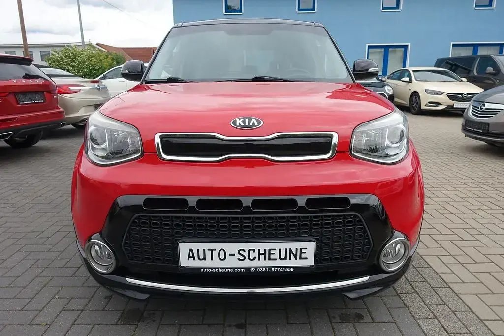 Gebraucht Kia Soul DREAM-TEAM Edition 132 PS (97 kW) 2015 Rot SUV