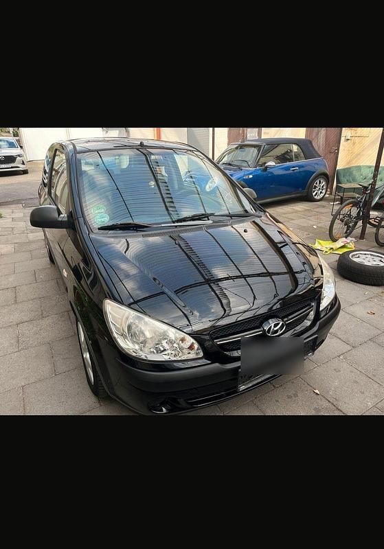 Schwarz Gebraucht 2008 Hyundai Getz Kleinwagen | 750 € - Bild 1/4