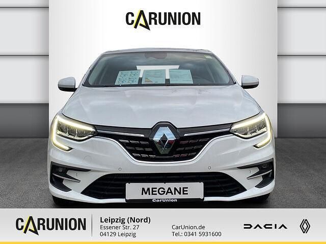 Gebraucht Renault Mégane IV Techno 140 PS (102 kW) 2022 Perlmuttweiß metallic Limousine