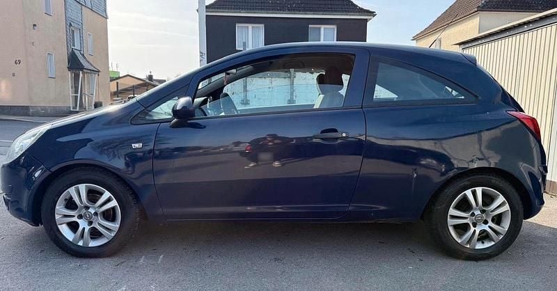 Gebraucht Opel Corsa 60 PS (44 kW) 2009 Blau Kleinwagen