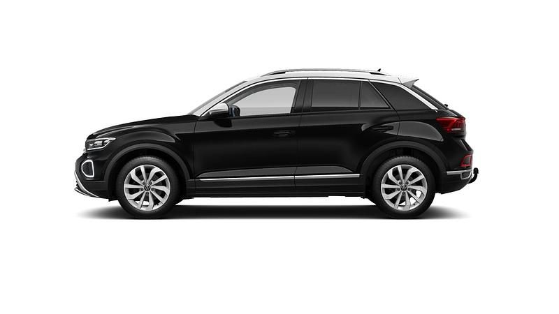 Gebraucht VW T-Roc Style 150 PS (110 kW) 2023 (schwarz) deep black perleffekt SUV