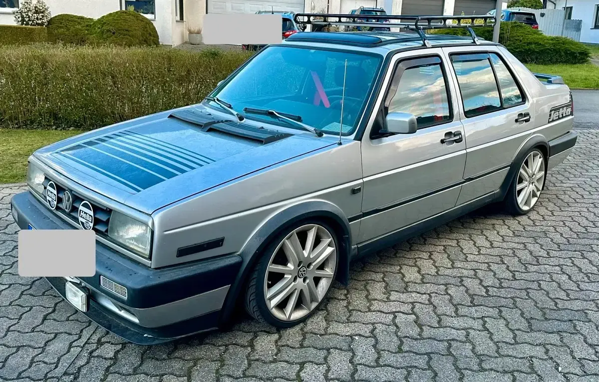 Gebraucht VW Jetta 90 PS (66 kW) 1991 Silber Limousine