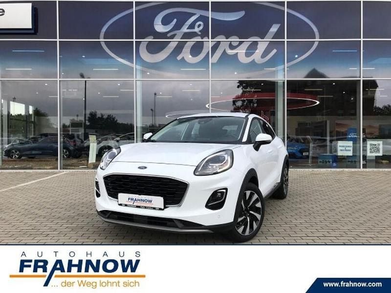 Frostweiß Gebraucht 2024 Ford Puma Gen-E Titanium SUV | 23.485 € - Bild 1/4