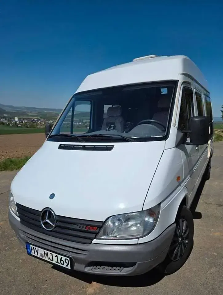 Gebraucht Mercedes Sprinter 109 PS (80 kW) 2002 Weiß Van