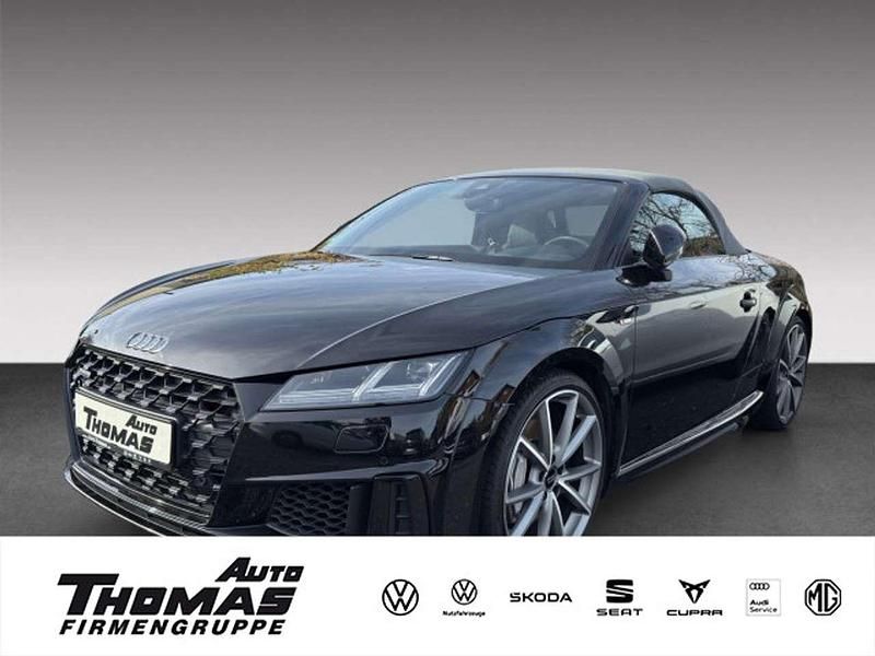 Mythosschwarz metallic Gebraucht 2019 Audi TT Cabrio | 29.980 € (Fairer Preis) - Bild 1/2